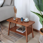 Mid-Century Coffee Table in modern living setup