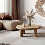 Modern Wooden Coffee Table Minimalist Durable Design