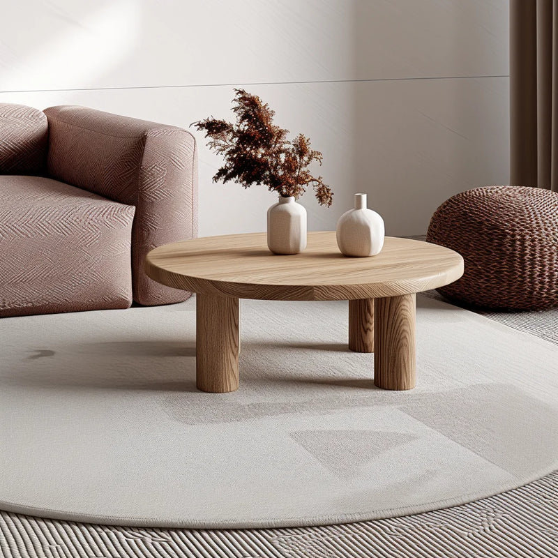 Modern Wooden Coffee Table Minimalist Durable Design