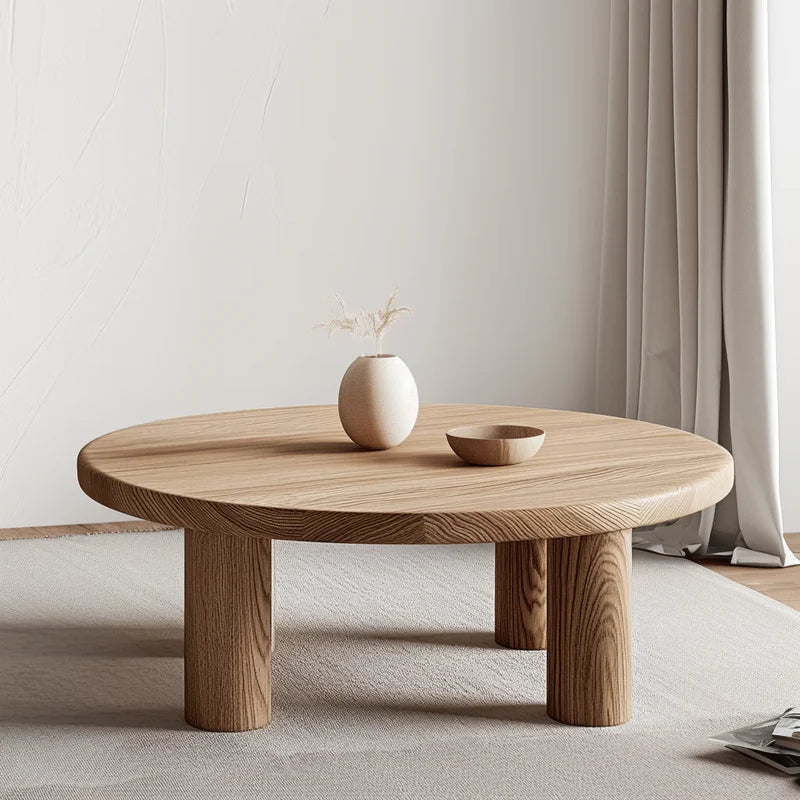 Modern Wooden Coffee Table Minimalist Durable Design