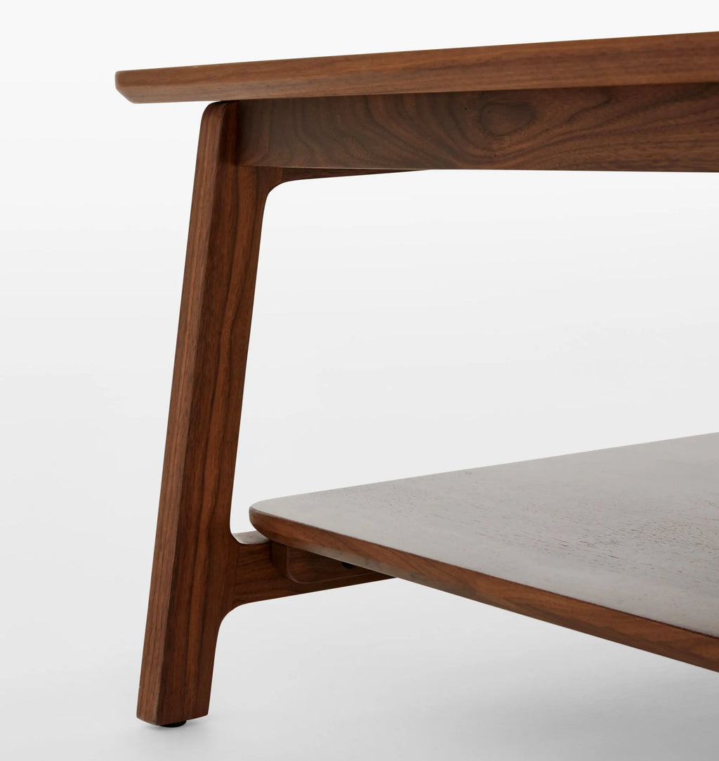Scandinavian Inspired Coffee Table with lower shelf