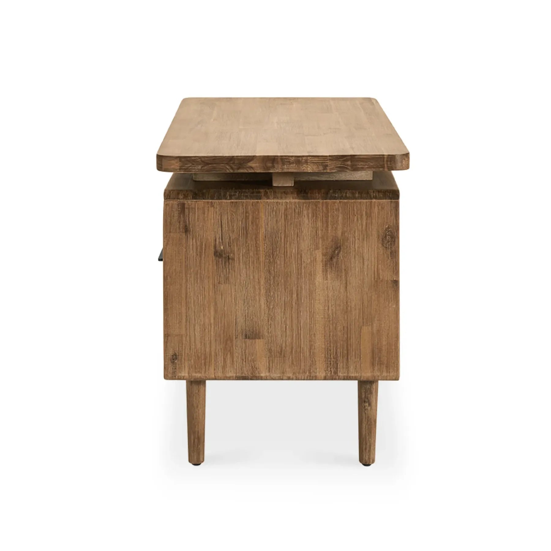 Scandinavian Writing Desk with a spacious tabletop and integrated storage perfect for modern workspaces