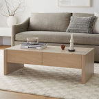 Sleek Coffee Table with hidden storage drawers