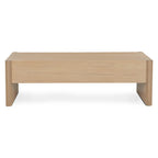 Sleek Coffee Table with hidden storage drawers