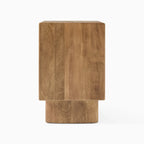 Sleek Urban Bedside Nightstand with spacious drawer and open shelf