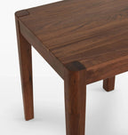 Stylish modern wooden side table with a minimalist design