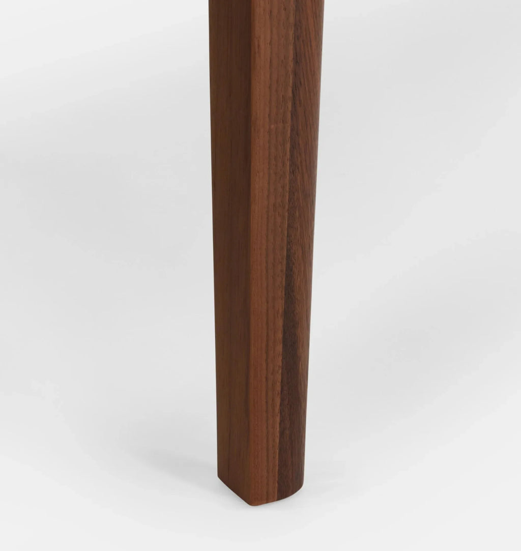 Stylish modern wooden side table with a minimalist design