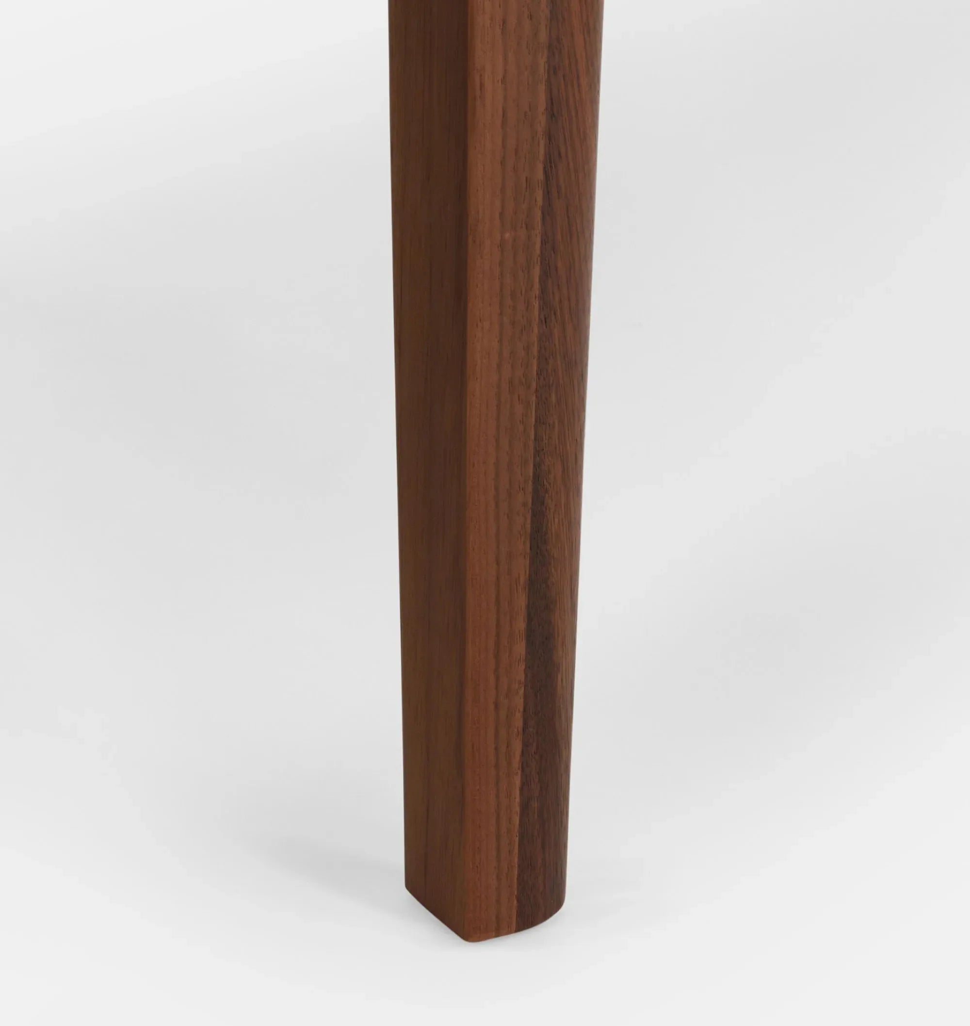 Stylish modern wooden side table with a minimalist design