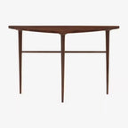 Vintage Console Table with slender legs and triangular top