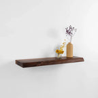 Wall Mounted Shelf Natural Edge Modern Decorative Storage