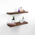 Wall Mounted Shelf Natural Edge Modern Decorative Storage