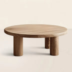Modern Wooden Coffee Table Minimalist Durable Design